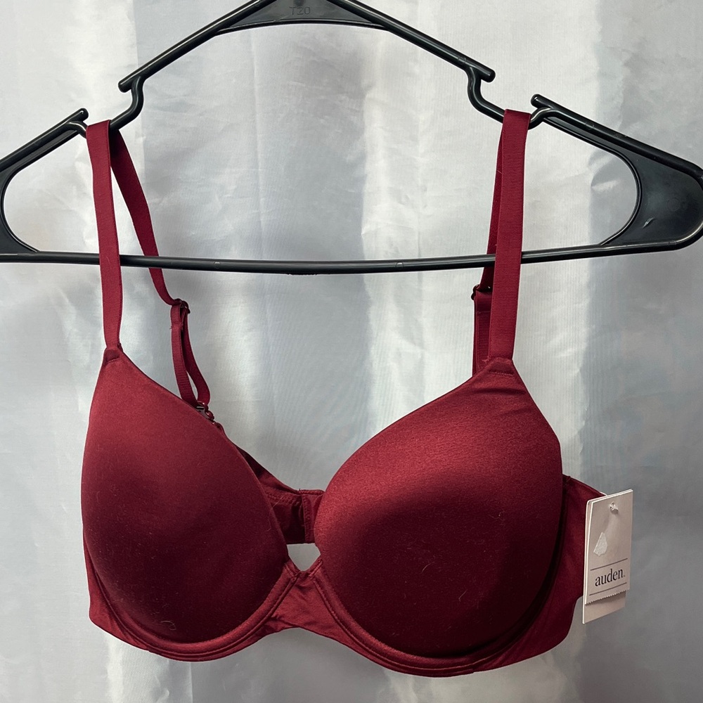 Auden Women's Deep Red Bra. 2294
